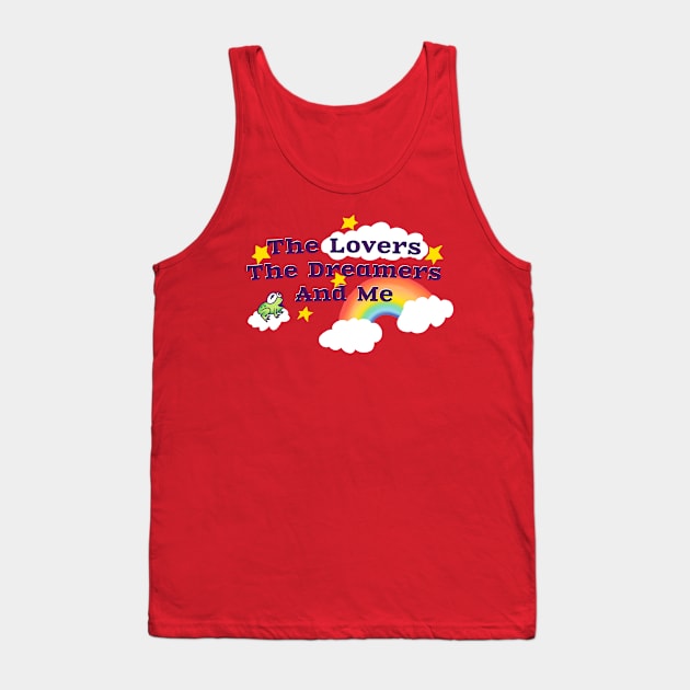 Rainbow Connection Tank Top by oakenspirit